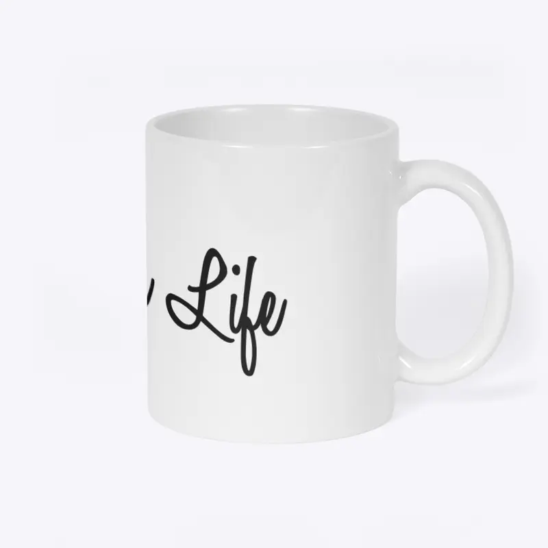 Live your Life mug personalized